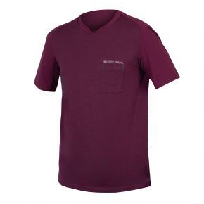 Endura Gv500 Foyle Jersey Small Aubergine Only - 