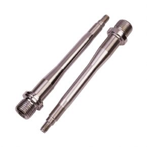 Burgtec Mk5 Pedal Axles Pair - Fully wrapped and aero-dynamic Bronx offers full coverage and durable comfort